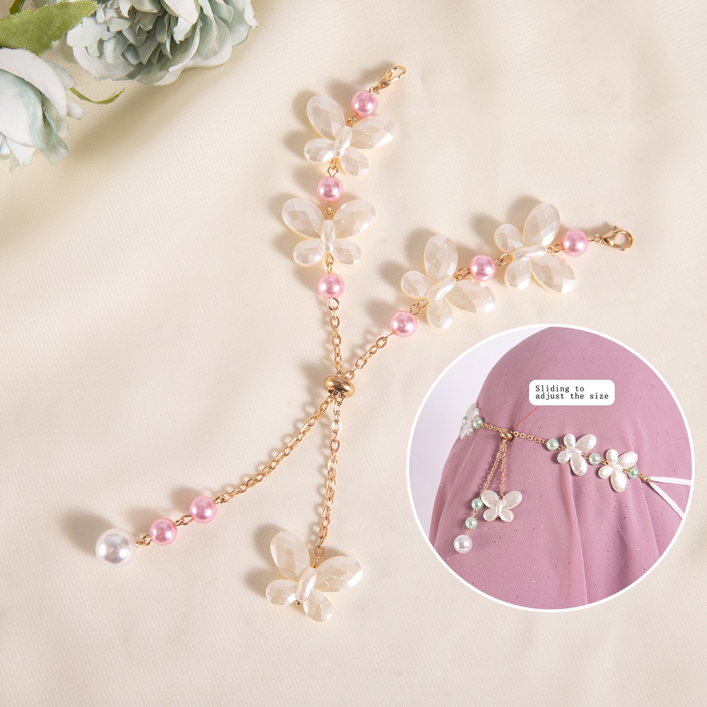 New cute mask extender/adjustable bandana mask chain/Butterfly mask lanyard/face mask chain