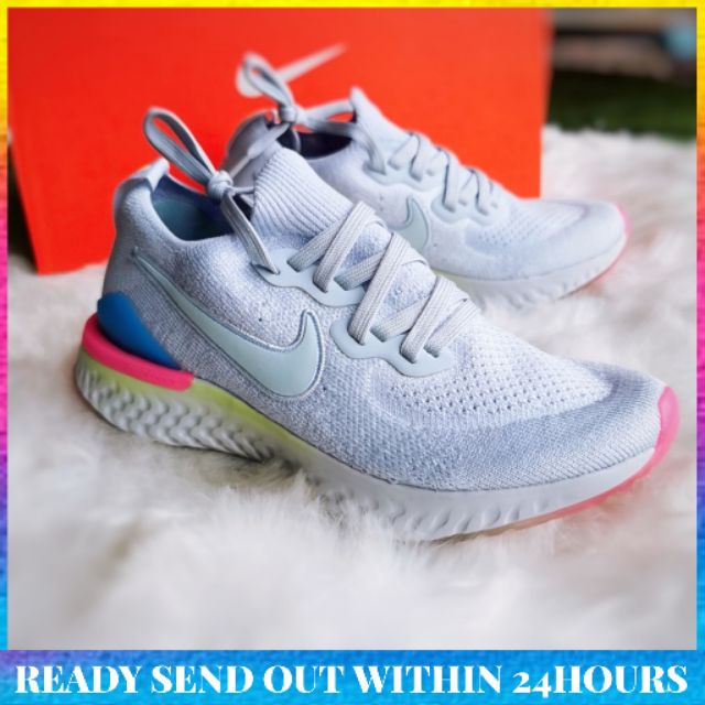 Nike epic best sale react light blue