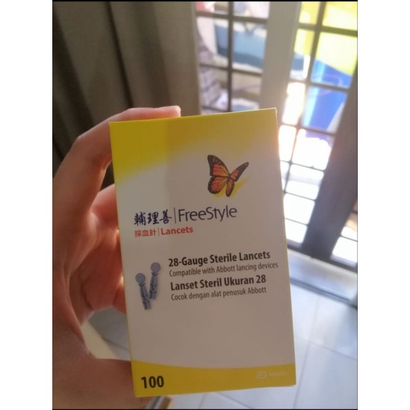 Abbott Freestyle Optium test strips & lancets (3 boxes of 50s strips