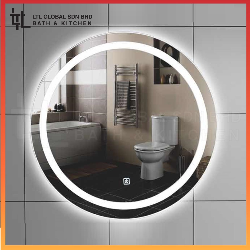 Bathroom Mirror LED / Bedroom Mirror LED Light Mirror Round Mirror 60CM