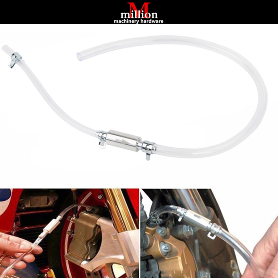 Motorcycle Brake Fluid Clutch Bleeder Hose Pipe Kit Clutch One Way Valve Tube Bleeding Tool Kit