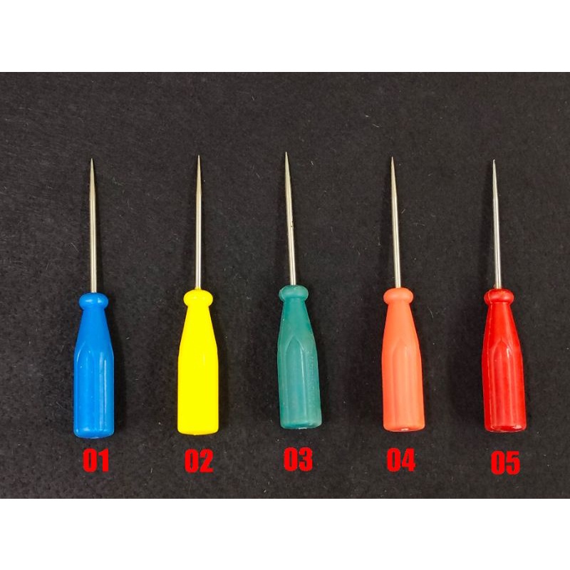 ( BJ 0729 ) penebuk lubang kain @ PU.. Plastic Handle Awl-Sharp ...