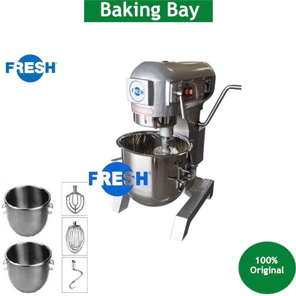 FRESH Food Mixer Stand Mixer 20L 6KG Dough Heavy Duty Mixer Commercial