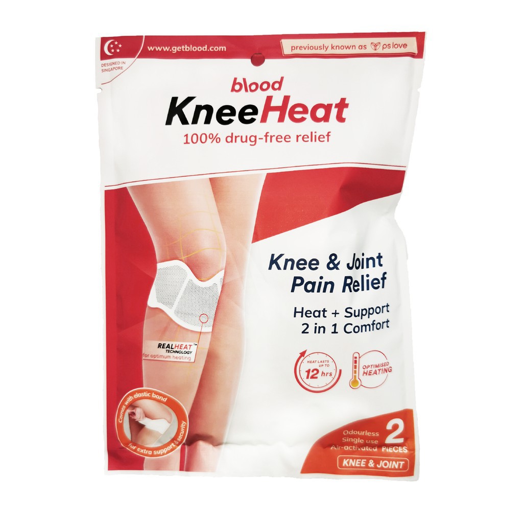 [READY STOCK] BLOOD KneeHeat - Heat wrap for knee & joint pain relief ...