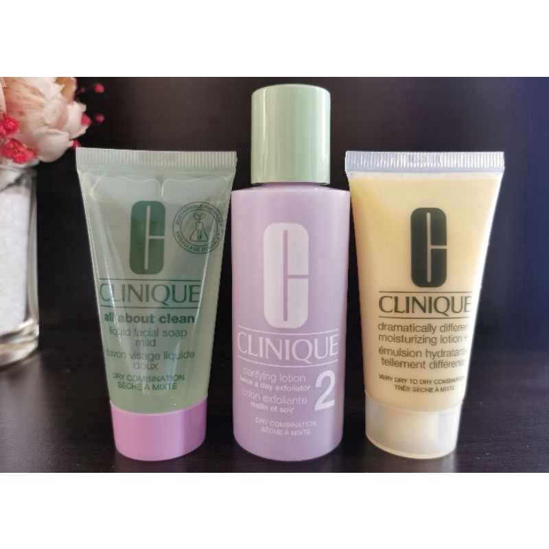 set - Liquid facial soap mild /clarifying lotion 2/dramatically different Moisturizing Lotion | Shopee Malaysia