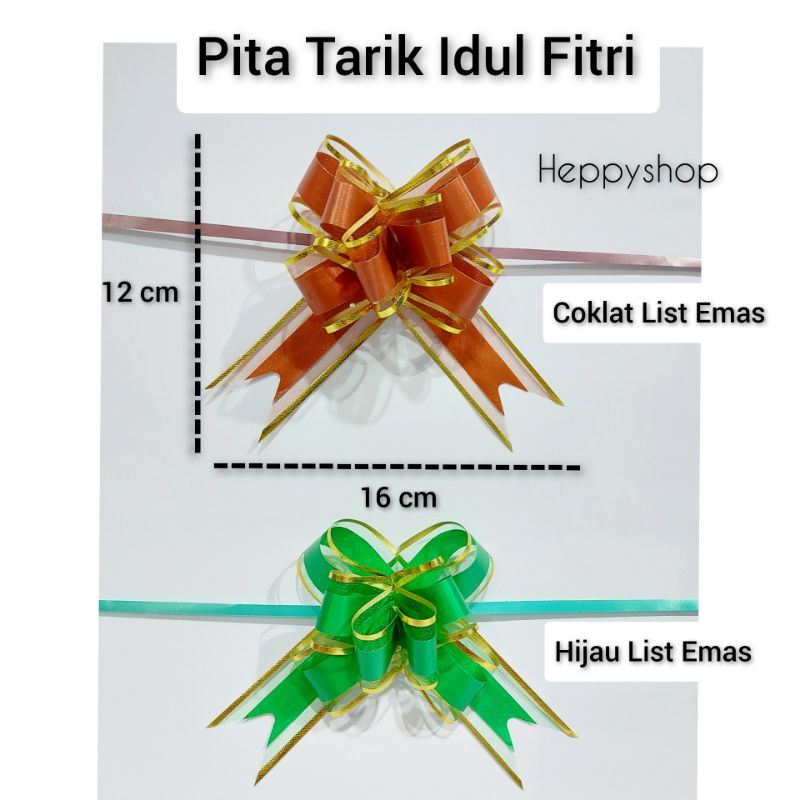 (Per 10 pcs) 32 mm Pull Ribbon, Drawstring Ribbon Eid Al-Fitr Edition ...