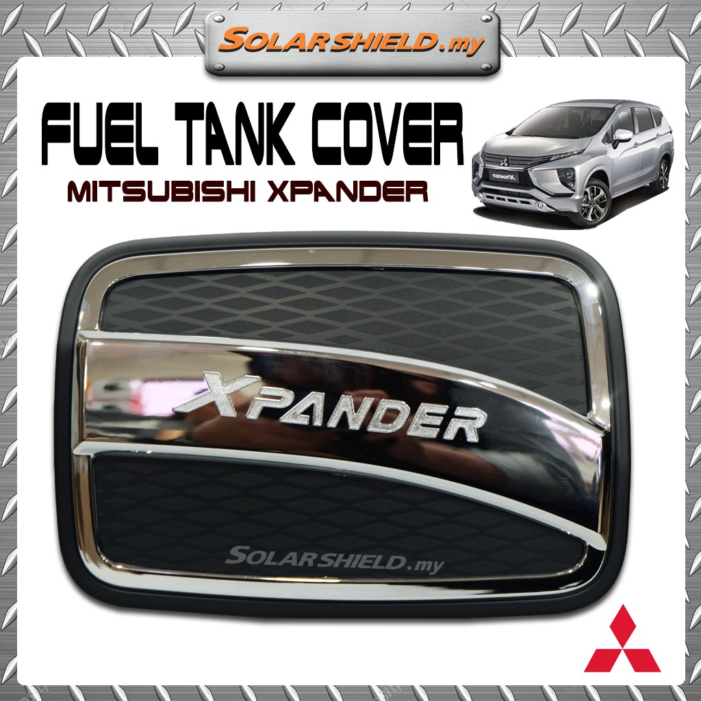 Mitsubishi Xpander Fuel Cap Cover Fuel Tank Cover Chrome/Black | Shopee ...