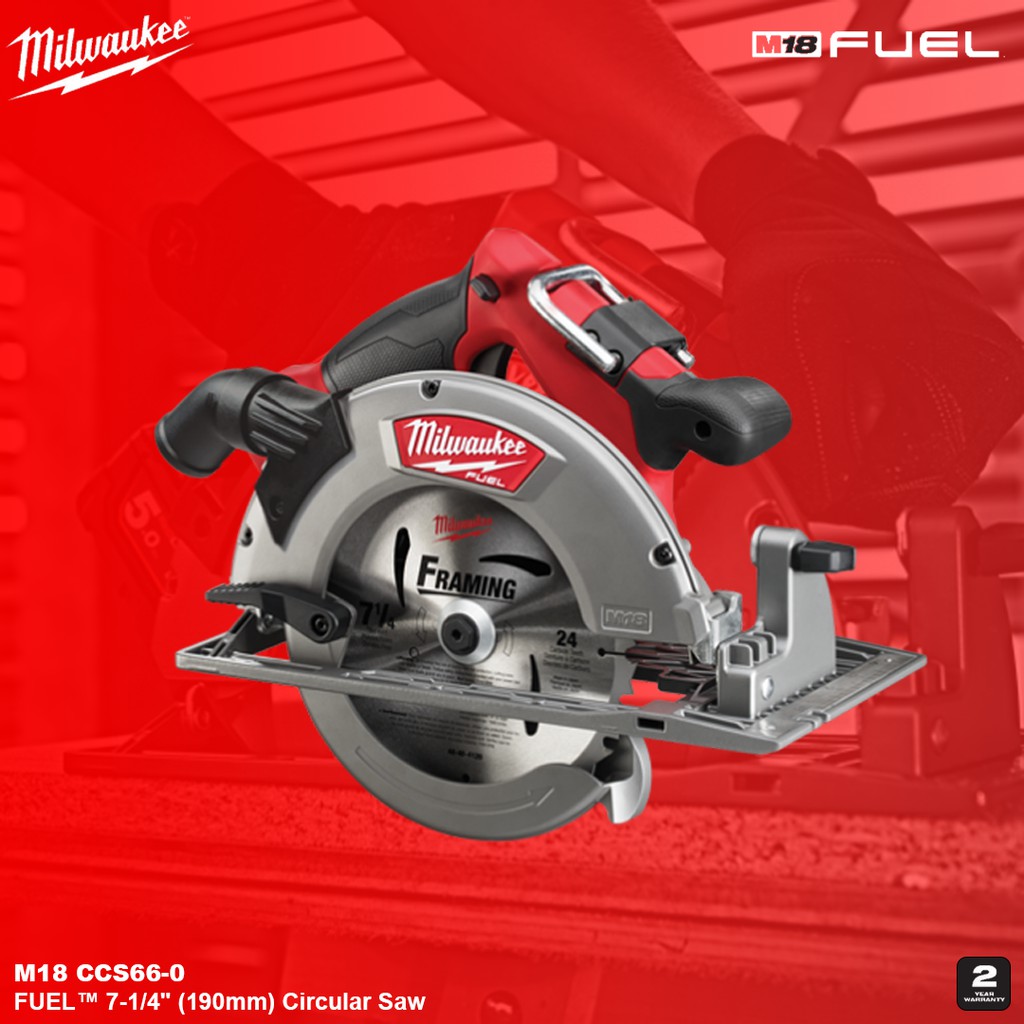 Milwaukee M18 CCS66 0 FUEL 7 1 4 190mm Circular Saw Shopee Malaysia