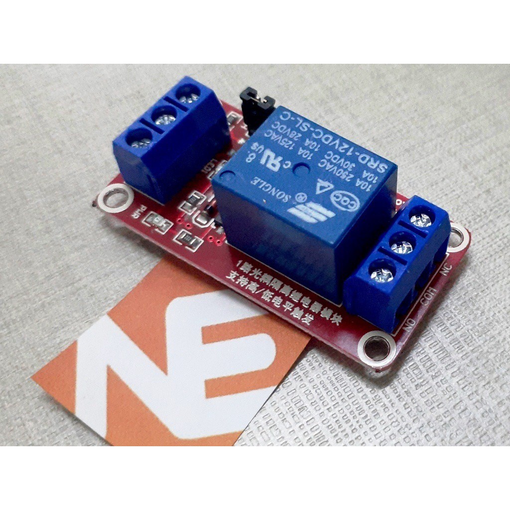 Relay Board 12V 1 Channel Module Optocoupler Trigger Control Arduino Raspberry Pi STM32 Microbit