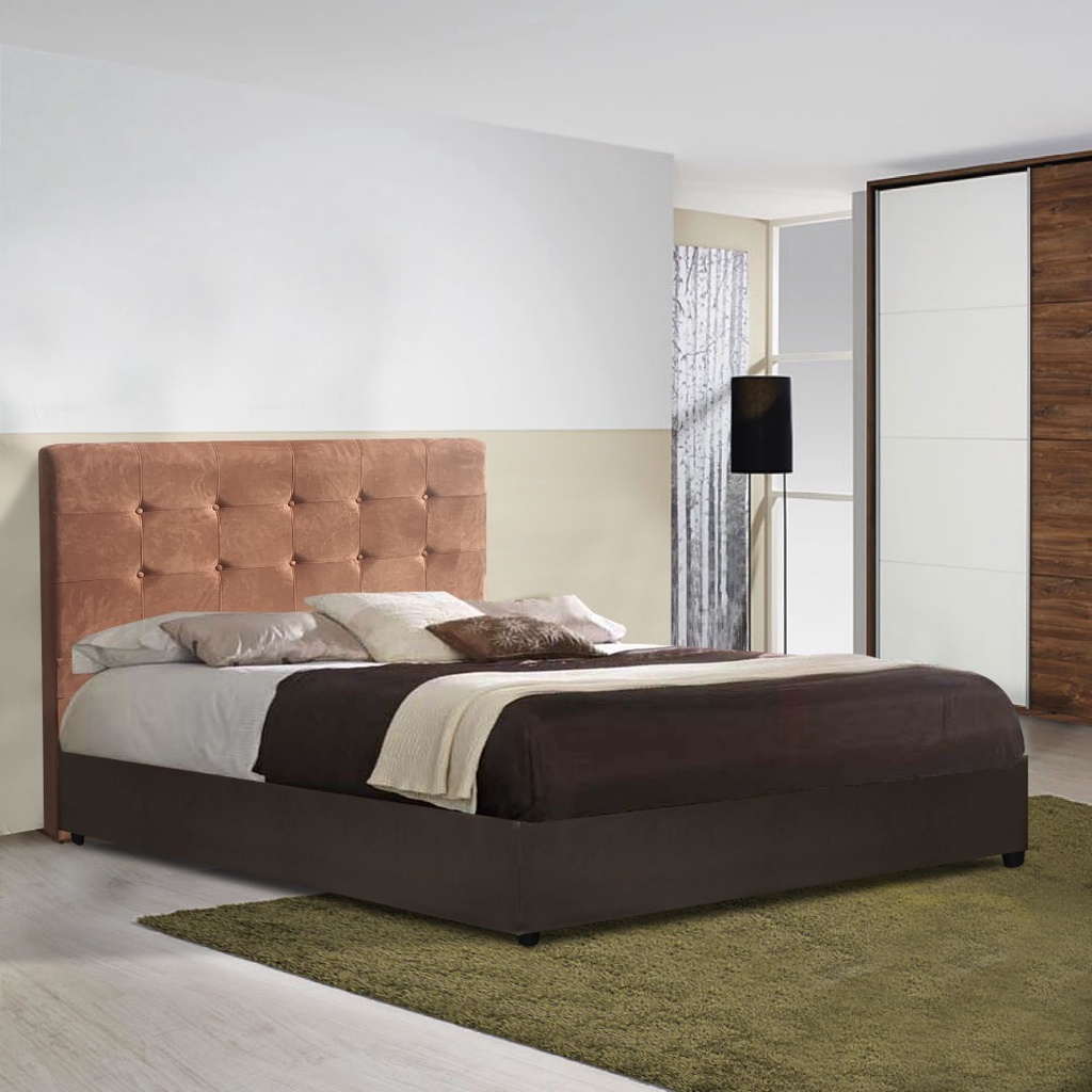 [N Design] Katil Queen/ Katil Murah / Queen Divan + Headboard Only ...