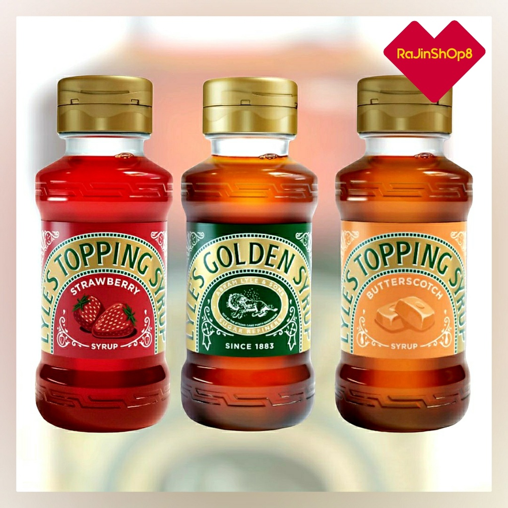 Lyle's Assorted Baking & Dessert Syrup Golden Syrup / Butterscotch