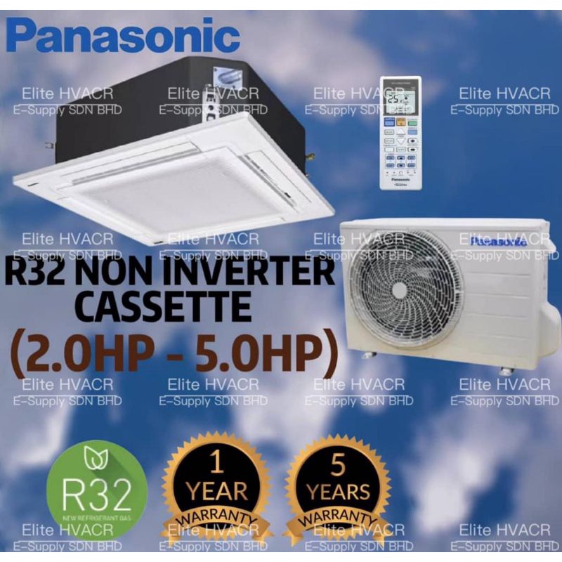[KLANG VALLEY]Panasonic R32 Ceiling Cassette Non Inverter Air ...