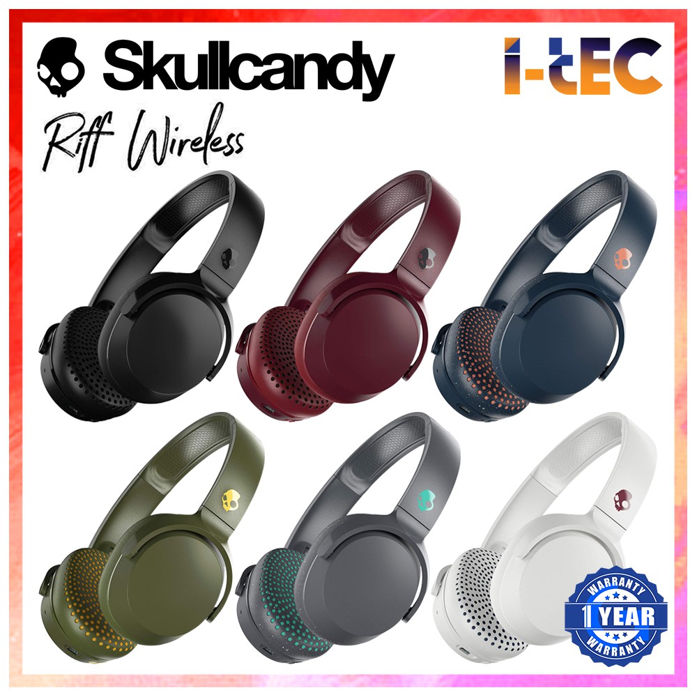 Skullcandy riff wireless online battery life