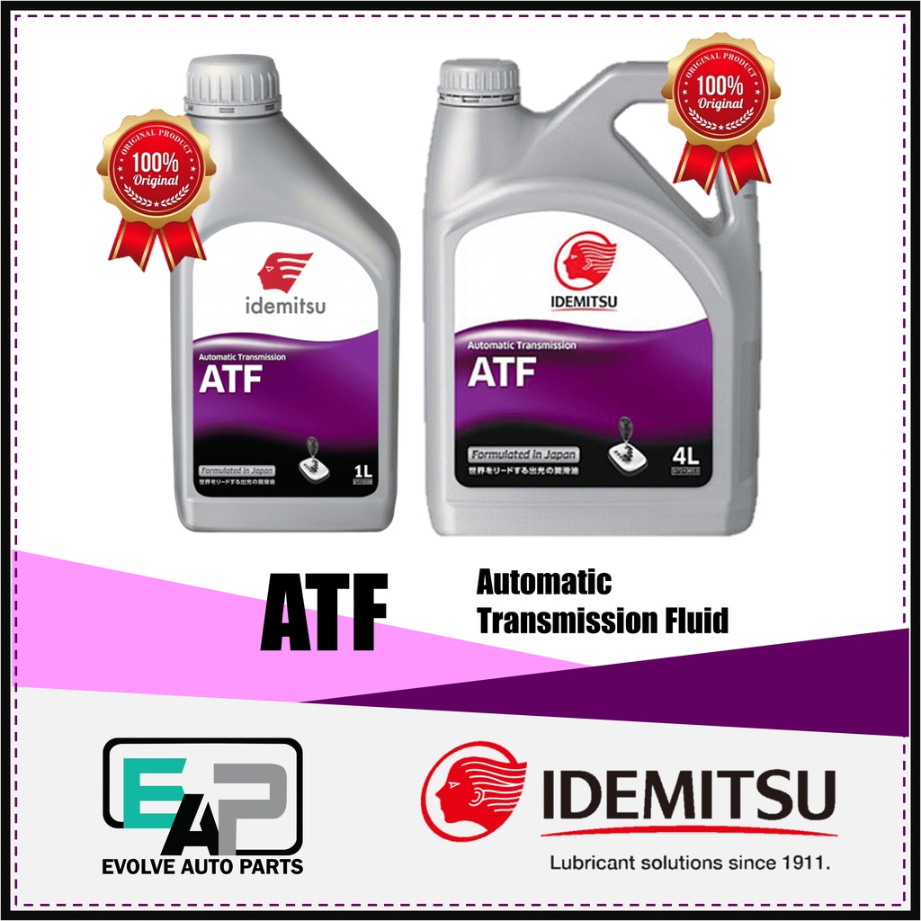 IDEMITSU ATF 4Liter or 1Liter Automatic Transmission Gear Oil | Shopee ...