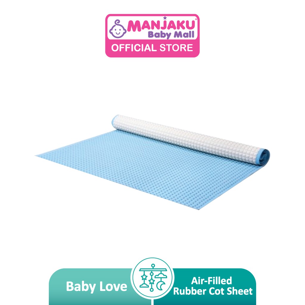 Babylove Baby Rubber Cot Sheet PUREEN/BABYLOVE] Air Filled Rubber
