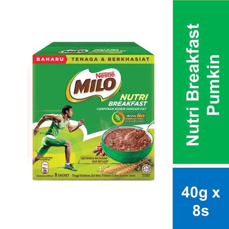 Milo Nutri Breakfast Banana8 sachet box | Shopee Malaysia