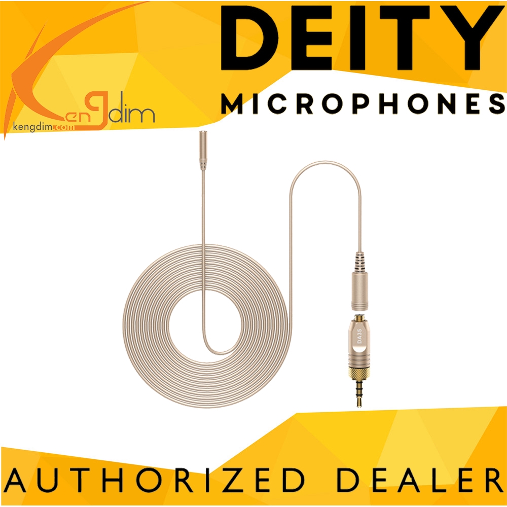 Deity Microphones W.Lav Pro with DA35 Adapter | Shopee Malaysia