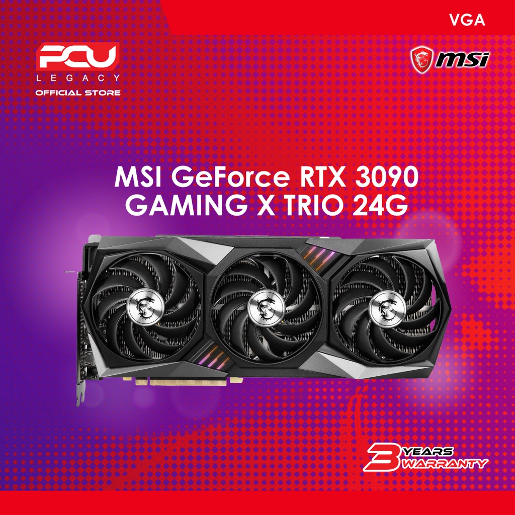 MSI GeForce RTX™ 3090 GAMING X TRIO 24G / MSI GEFORCE GTX