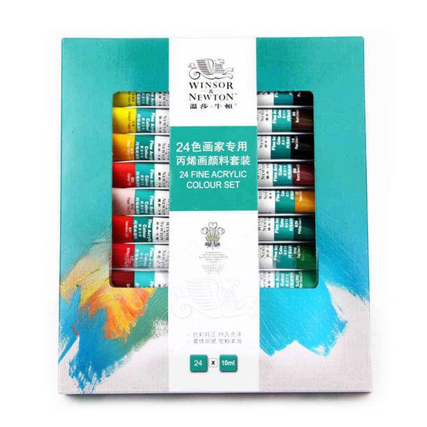 [Acrylic Paint] Winsor Newton Gouache Acrylic Paint Set Colour Paint ...