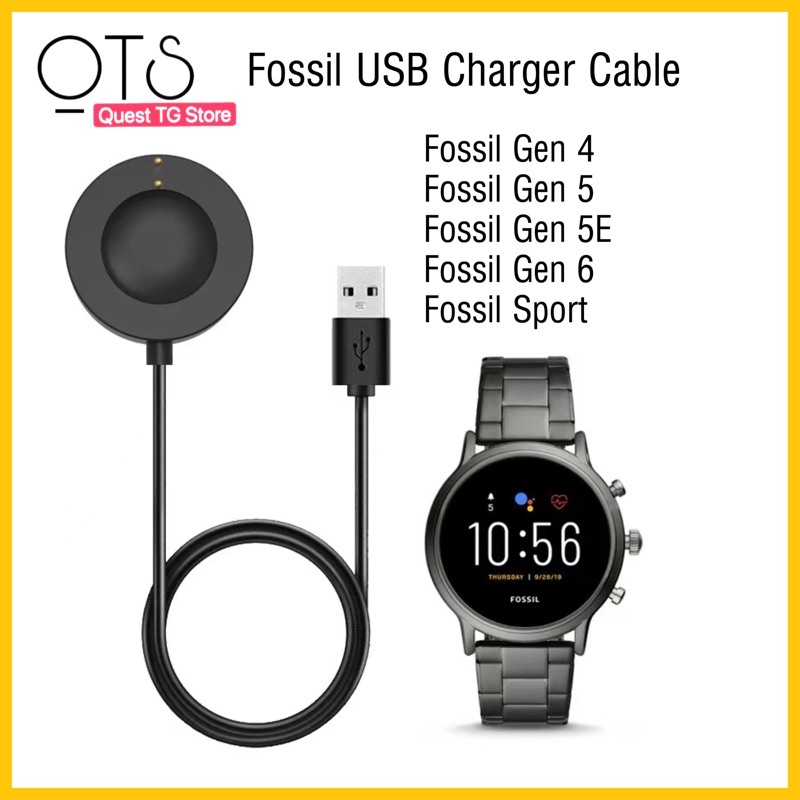 USB Charger For Fossil Gen 4 Gen 5 5E Gen 6 Carlyle/Julianna/Garrett ...