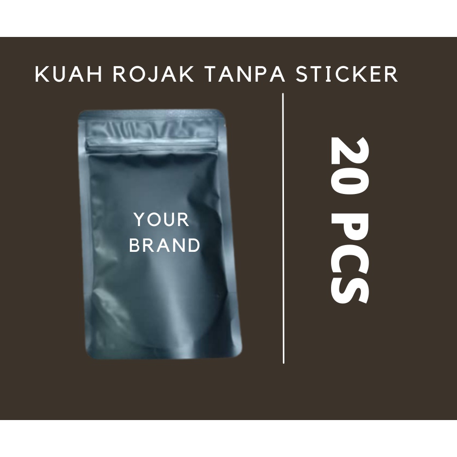 Kuah Rojak Buah Tanpa Sticker / Colek Tanpa Sticker / Sambal Rojak