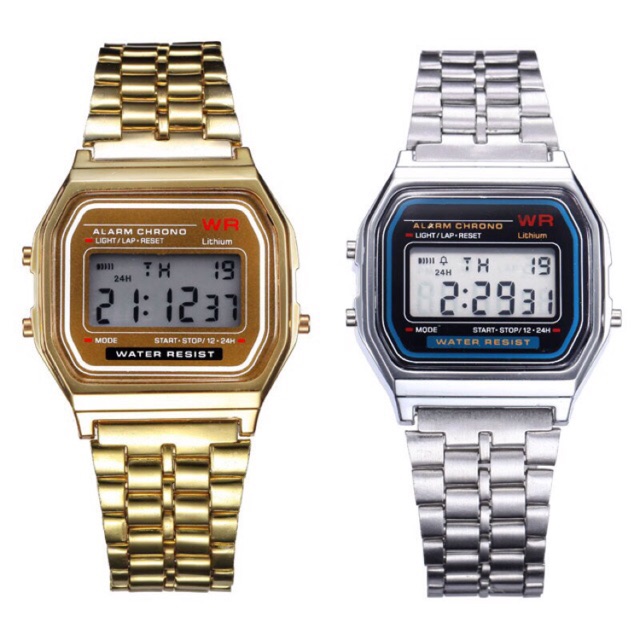 Casio gold shop and silver