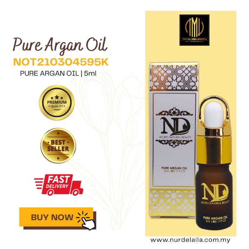 Pure Arganoil 5 ml ( rm 29 ) | Shopee Malaysia