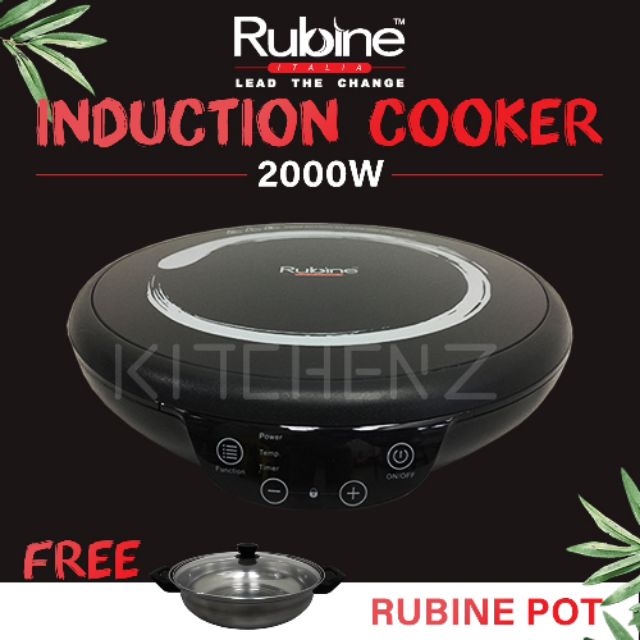 How to use rubine induction cooker sale