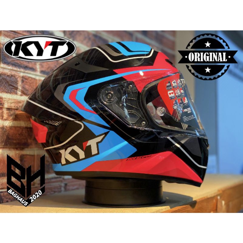 KYT TT COURSE HELMET / HELMET KYT TT COURSE OVERTECH BLUE PINK FULL ...