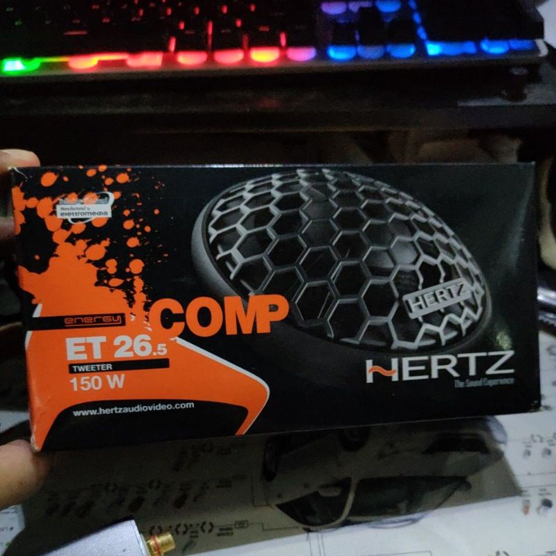 Hertz Energy 150 Watt Dome Tweeter Shopee Malaysia