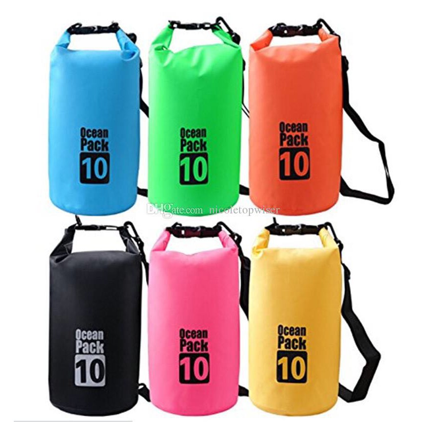 Ocean Pack Waterproof Sports Dry Bag 10 Liter Pouch Multi Shopee Malaysia
