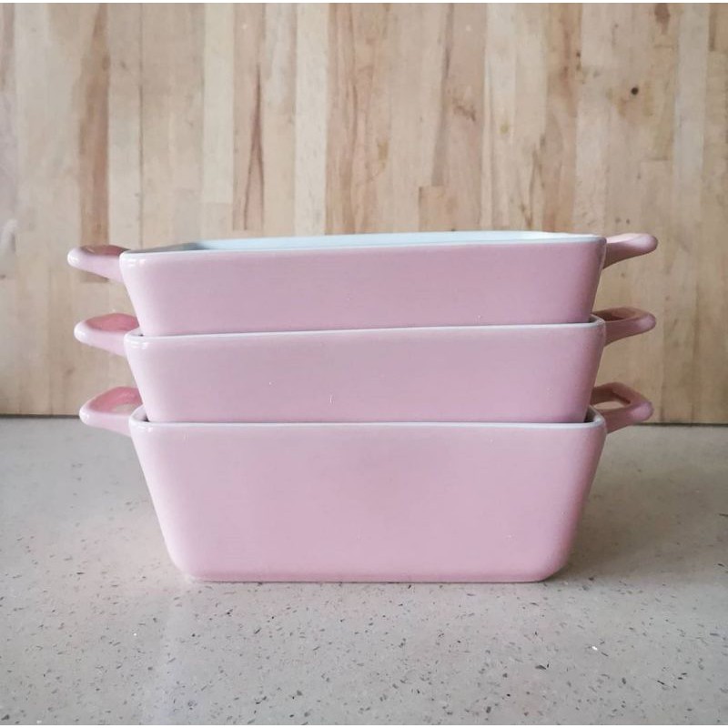 💥 NEW ARRIVAL 💥 Pastel Pink Baking Dish Shopee Malaysia