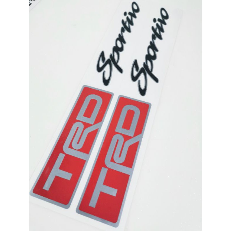 STICKER PINTU BELAKANG TRD SPORTIVO | Shopee Malaysia