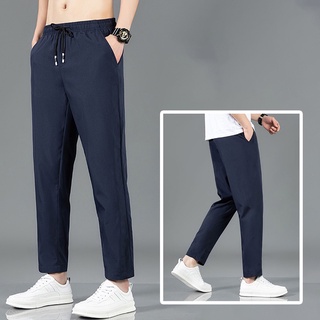 Seluar Lelaki Tracksuit Men Pants Men Elasticity Seluar Slack Lelaki ...