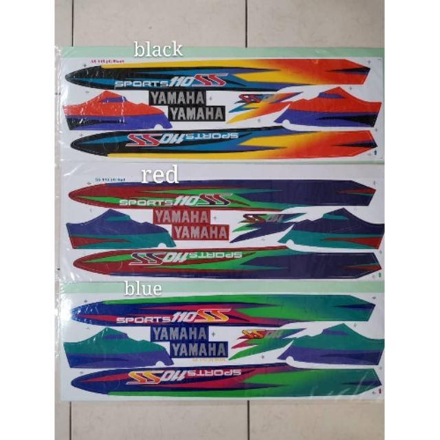 YAMAHA Y110 (4) BODY STICKER | Shopee Malaysia