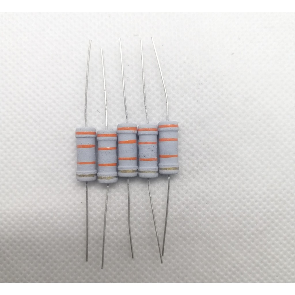 10 PCS 33K ±5% 2W, Through Hole Resistor | Shopee Malaysia