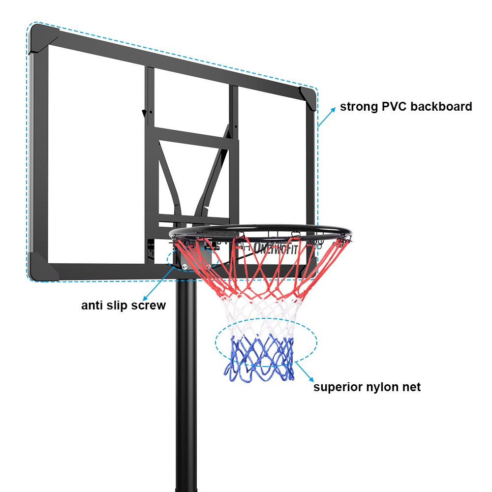 Professional Basketball Hoop Adjustable Basketball Stand