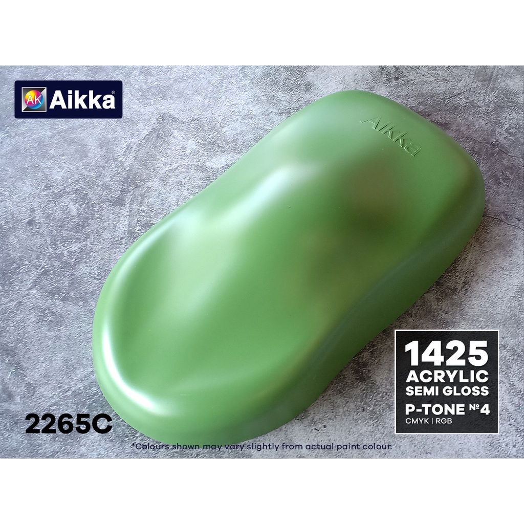 AIKKA Paint PANTONE Colour 2265C / 1425 ACRYLIC SEMI GLOSS PAINT ...