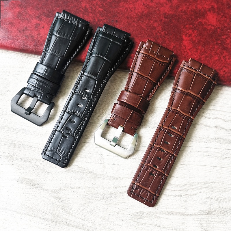 Reasonably Priced Leather Replacement Watch Strap BR2304_K0011137 main image 1