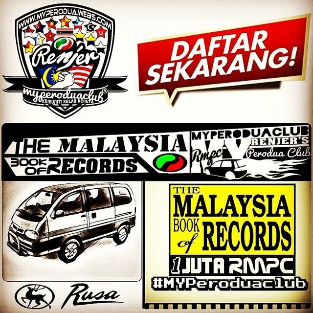 Perodua Rusa 「 🚚 FREE SHIPPING 」🔰 MYPeroduaclub | Shopee Malaysia
