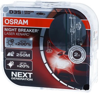 OSRAM D3S 66340XNL NIGHT BREAKER LASER Xenarc NEXT Generation Xenon Bulb (1  Pair)