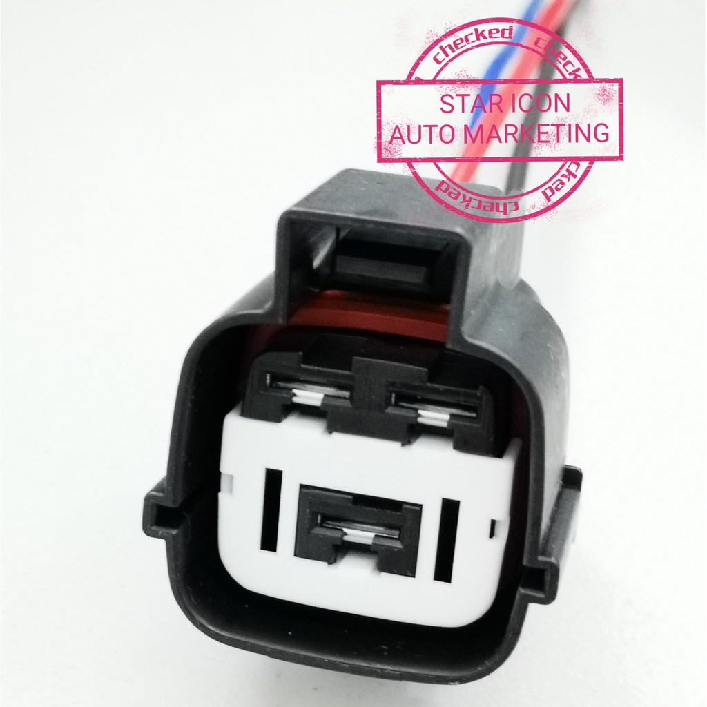 HYUNDAI SANTA FE TUCSON FAN MOTOR SOCKET CONNECTOR (3PIN) | Shopee Malaysia