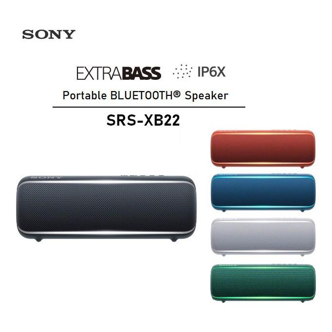 Sony speaker hot sale srs xb22