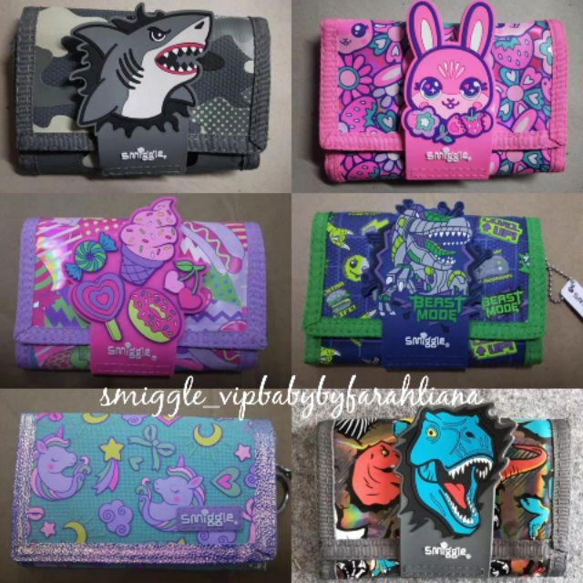 Ori Smiggle Wallet Purses Readystock Malaysia Shopee Malaysia