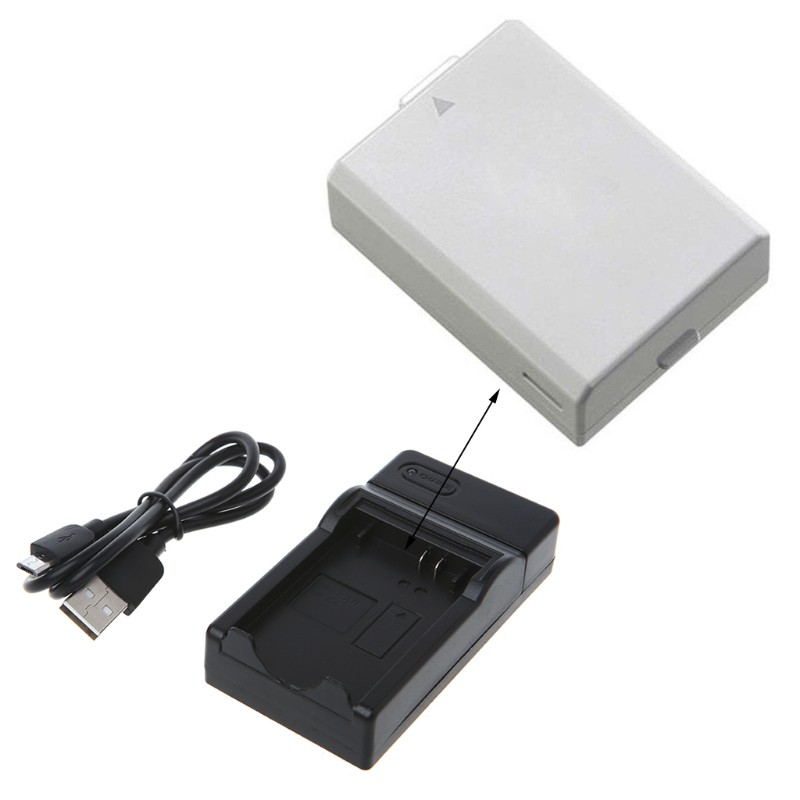 DSTE 2PCS LP-E5 Li-Ion Battery Compatible with Canon EOS 450D, EOS 500D