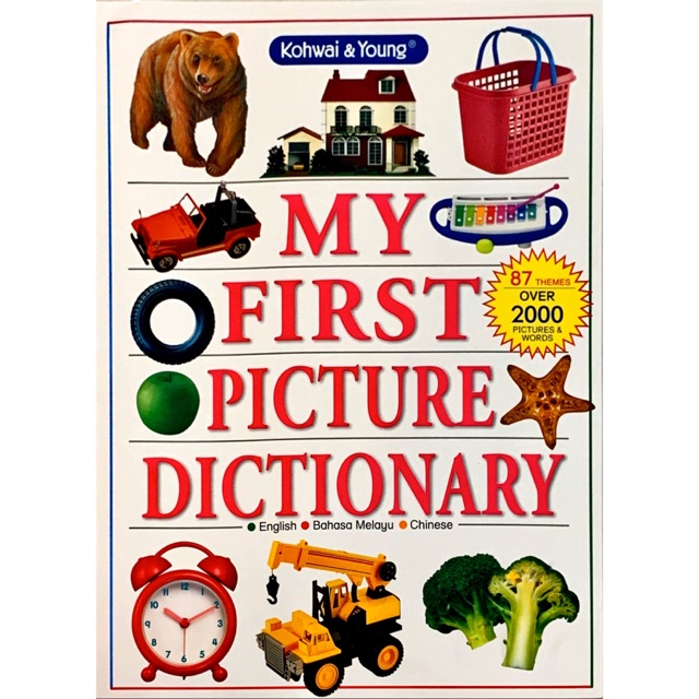 [Kohwai and Young] My First Picture Dictionary | Shopee Malaysia