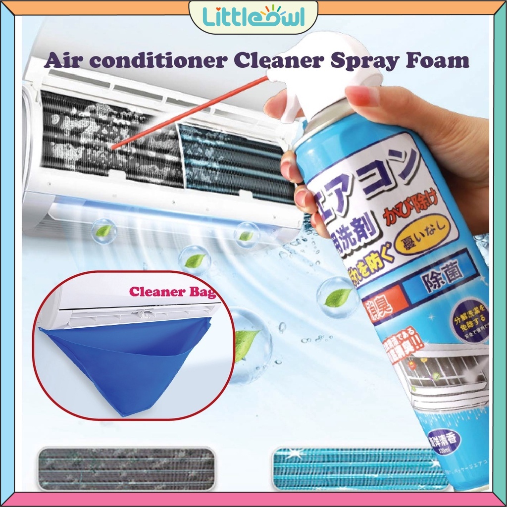 520ml Air Cond Spray DIY Cleaner NonFragrance Remove 99.9 Bacteria