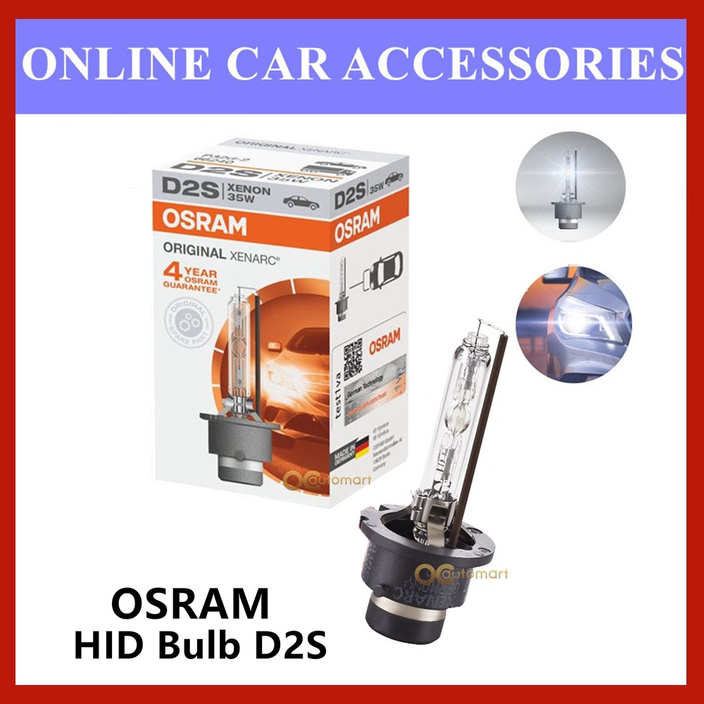 Osram Original Xenarc HID Bulb D2S 66240 ( Made in Germany ) 1Pcs