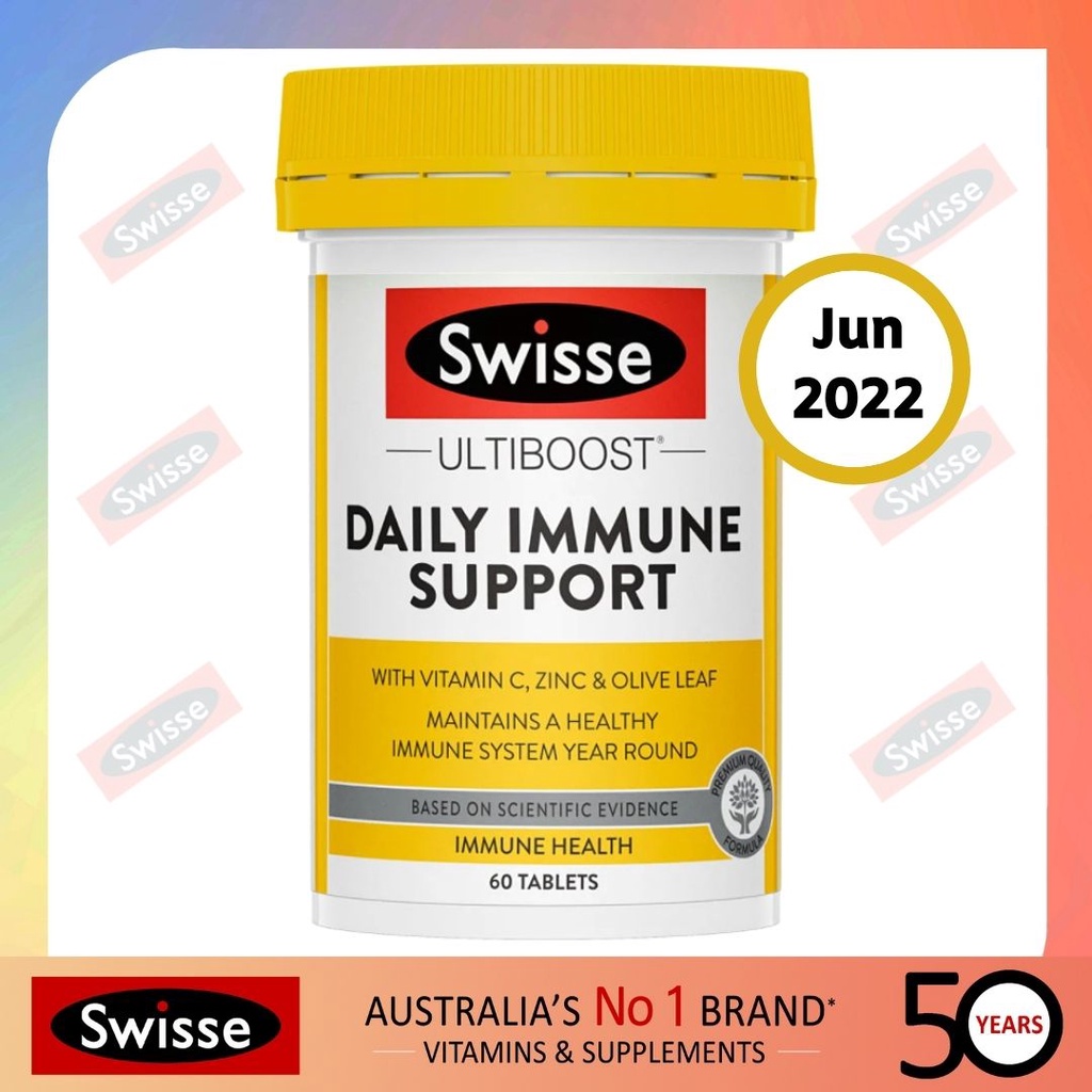 Swisse Daily Immune Support 120 Tablets Exclusive Size
