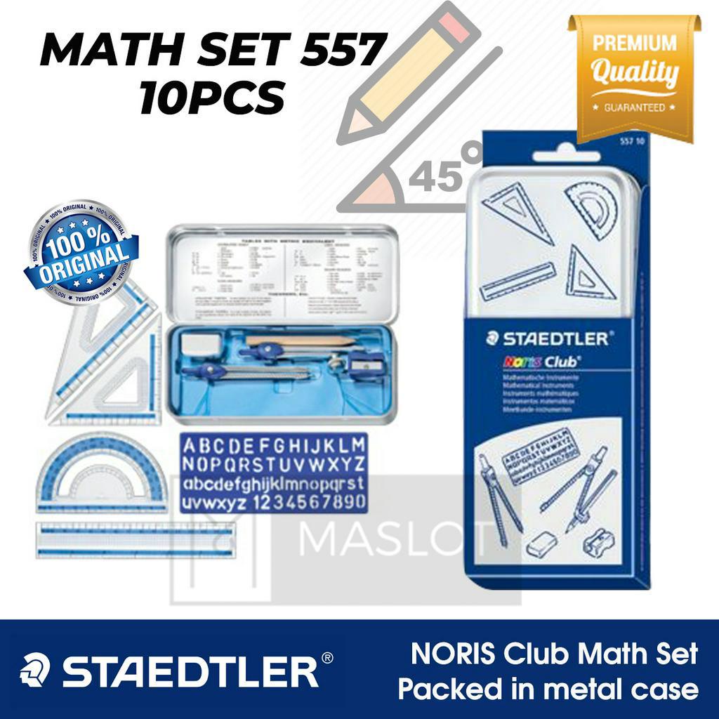 Staedtler Mathematical Instruments Geometry Stationery Math Set 55710 ...